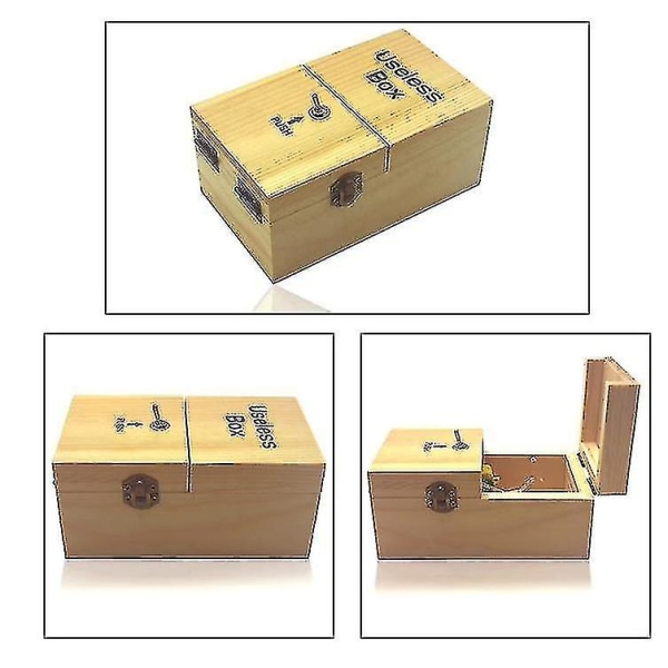 Useless Box - Självstängande låda i en case