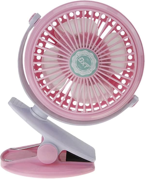 USB Mini Ventilator - Bordbord, Bærbar, Stille, Klips