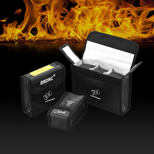 Lipo Säker Batteri Explosionssäker Skyddsväska För  För Mavic 3 Drönare Batteri