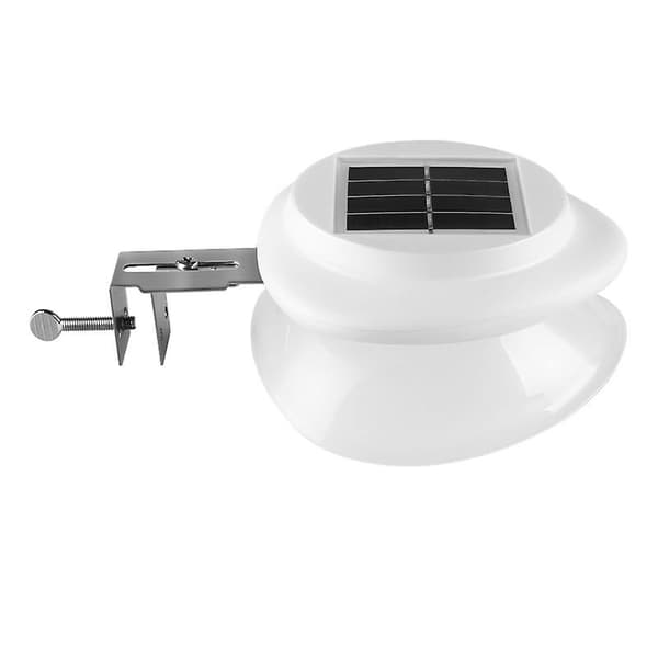 Solcellelamper Utendørs Hage Gjerde Vegglys Sensor LED Vegglys 2 stk