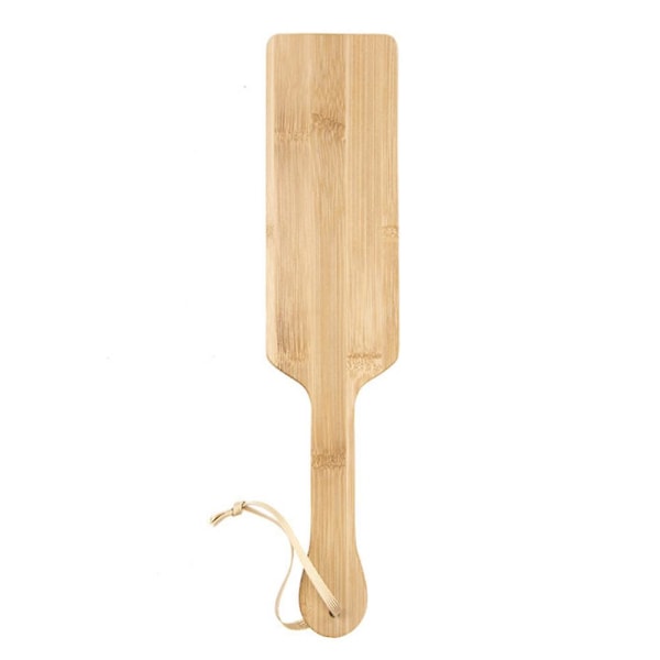 Småkagebakke Sm Paddle Spanking Paddles Flogger Whip Wood Paddle Sorority Naturligt træ udskæringer