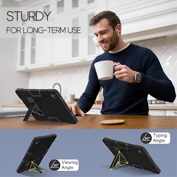 Skyddande Skal för Samsung Galaxy Tab A9 Plus 11 tum Surfplatta - Robust Stötskyddande Omslag