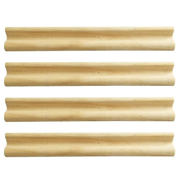 4 stycken trädominoställ Domino-plattor hållare arrangör bricka träställ