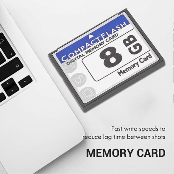 Professionelt 2 GB Compact Flash-hukommelseskort til kamera, reklamemaskine, industriel computerbil