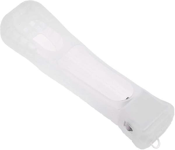 2025 til Wii Plus Adapter, til Wii Motionplus Attachment Plus Sensor Adapter med Silikone Etui Cover, til Wiiler, Gaver (Hvid)