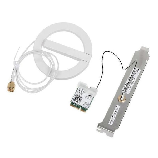 Til 9461NGW WiFi-kort+Baffle+Antenne Kit AC 9461 2.4G/5G 802.11AC M2 Key E CNVI Bluetooth 5.0 Trådløs Adapter