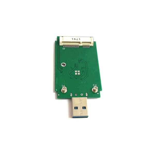 Ekstern Msata til Usb3.0 adapterkort Msata Solid State bærbar harddisk Udpakket mobiladapter