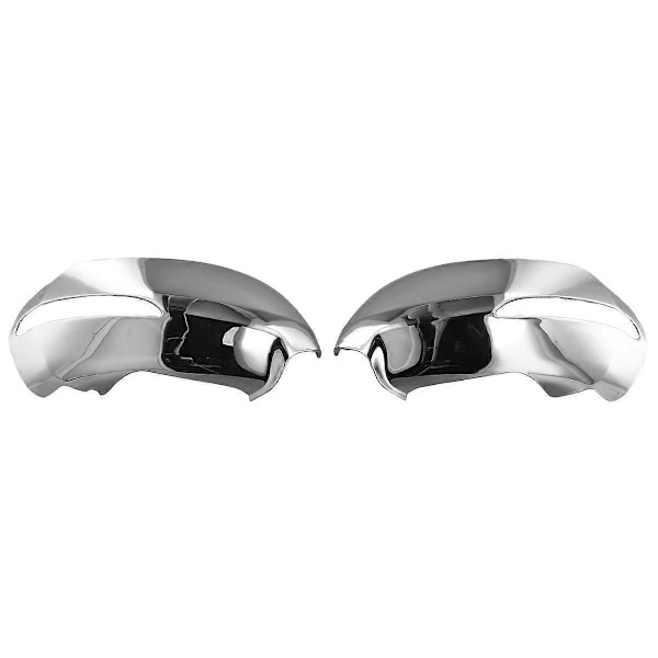 Sidospeglar Blank Glans Par Cover Tillbehör för 3008 2009-2015 Bakåtvänd Bakre Överlägg