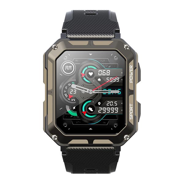 C20PRO smartklocka pulsmätare Bluetooth-samtal informations push smart armband sportklocka