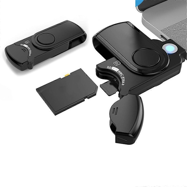 USB 3.2 Multi Muistikortinlukija OTG Android Adapteri USB3.0 Kortinlukija Mic SD/TF Kortinlukija Tietokone PC