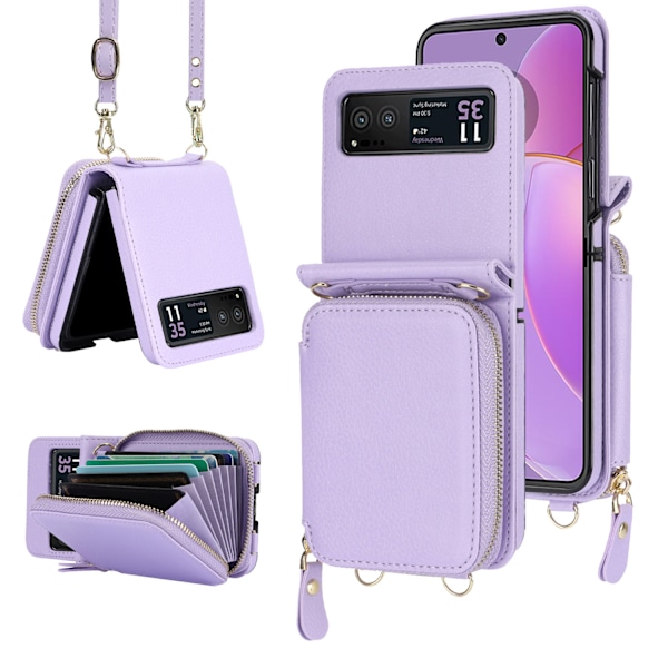 Galaxy Z Flip 4 -puhelimen kotelo purple