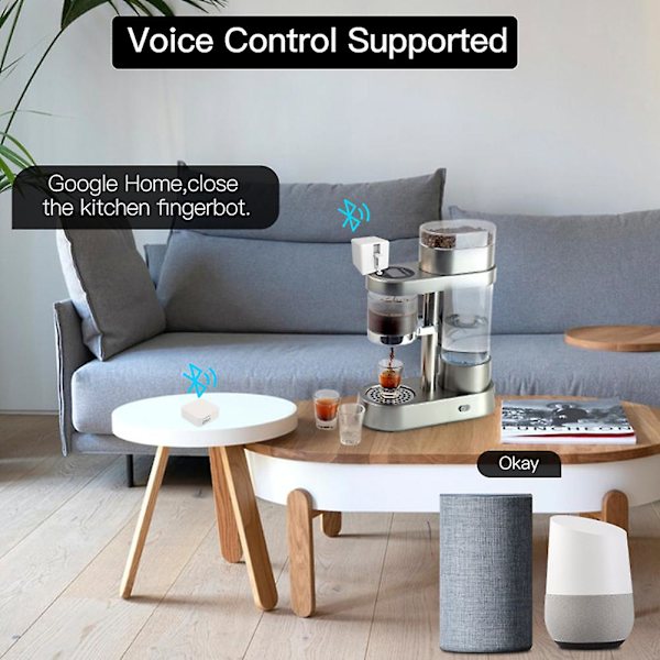 1-2 st Tuya Bluetooth Smart Trådlös Gateway Bluetooth-kompatibel Mesh Gateway Smart Home Automation Smart Life APP Fjärrkontroll