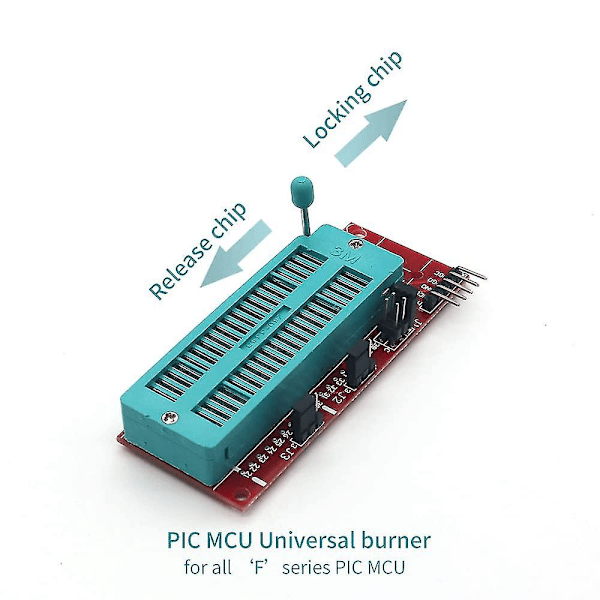 Sinkr PIC Programmeringssett PICKIT3 Kompatibelt PIC Mikrokontroller Programmerer og In-Circuit Debugger