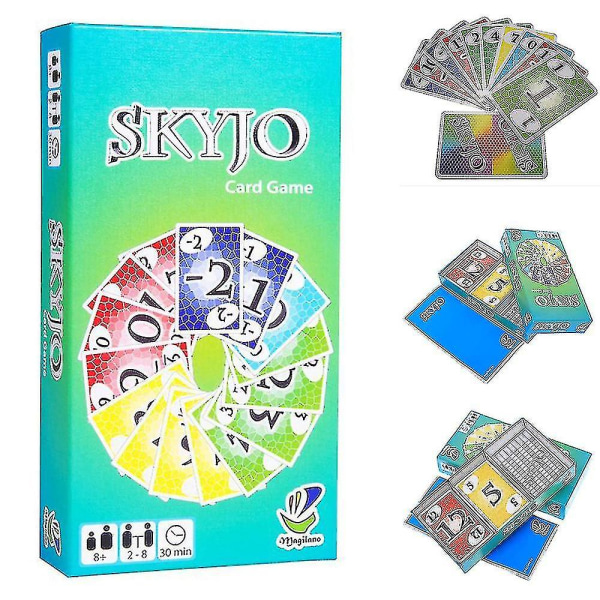 Skyjo /skyjo Action - Viihdyttävä korttipeli perhejuhlapeli(m)