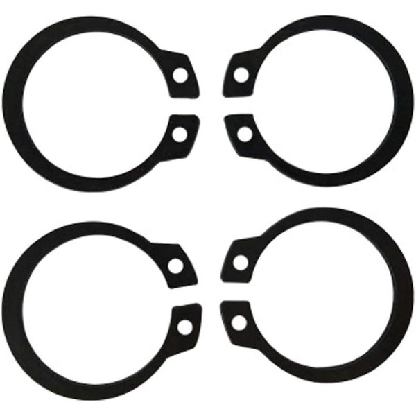 Circlip-sett i boks, 300 stk 18 størrelser Circlip Snap Clip Snap Ring Circlip-sett Ekstern Circlip Ringsett Med Svart Boks (3mm-22mm)-6