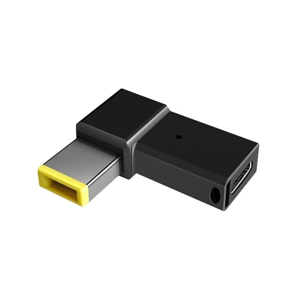 USB C Till Dc Slim Tip Adapter För Lenovo Thinkpads Med 100w Pd Snabbladdning