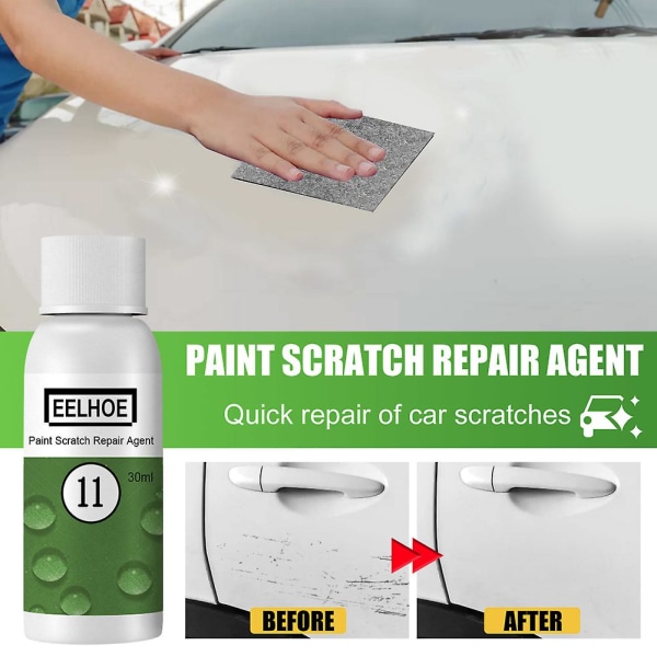Magic Car Scratch Remover + Nano Spray Cloth Scratch Eraser Overflate Reparasjonssett