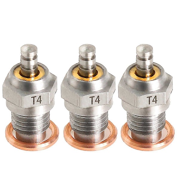 1 stk. T4 Hot Spark Glødeplug Udskiftning OS til /// Redcat 1/8 1/10 RC Nitro Motorer Bil Lastbil