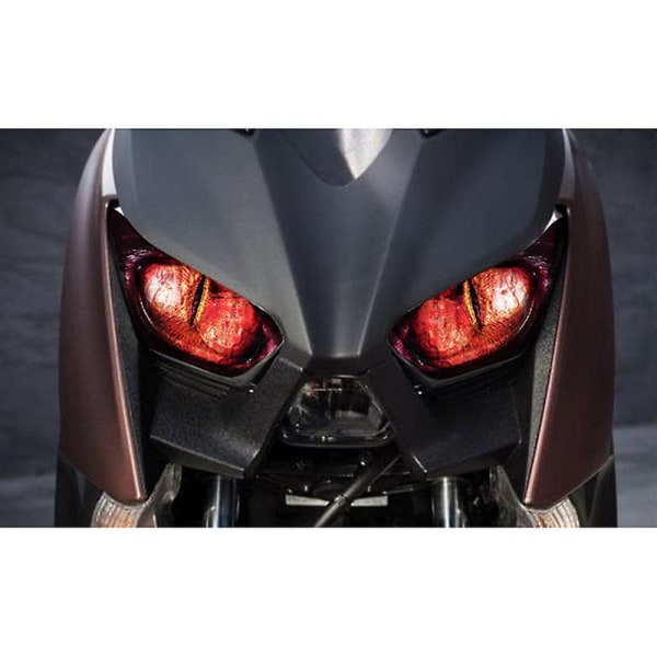 Motorcykeltilbehør forlygtebeskyttelsesmærkat forlygtemærkat til Yamaha Xmax 300 Xmax 250 2017 2018 A