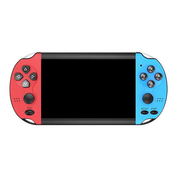 X7 Plus 4.2\" Videospelkonsol Retro Handhållen Bärbar 1000 Inbyggda Spel