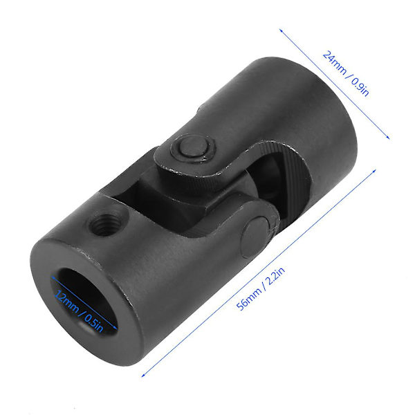 Moottorin akselin liitin Universaali nivelkytkentä DIY Ohjaus 12*24*56mm