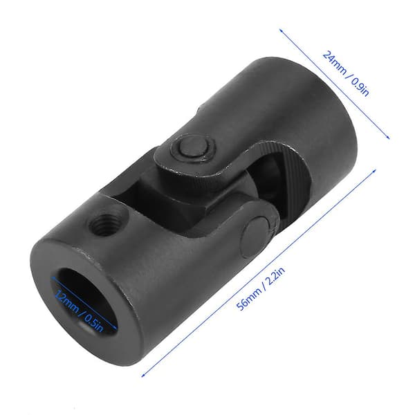 Motoraksleforbindelse Universalled Kobling DIY Styring 12*24*56mm