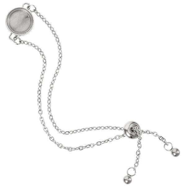 Armbånd i rustfritt stål for kvinner og jenter, til bryllup, fest og hverdagsbruk