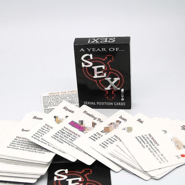 Erotiske spill av høy kvalitet Sexstillinger Voksenkortspill for par og forspill moro