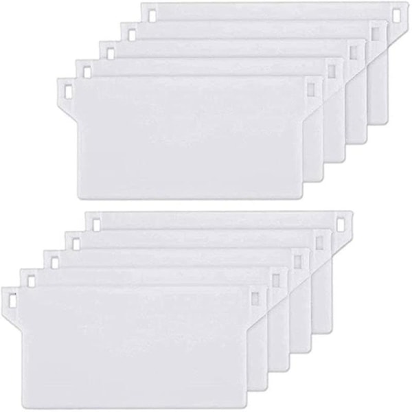 10-pack Blindviktplatta Vikt Vertikal Persienner Vertikal Lamell 127mm Vit Ersättningsdelar