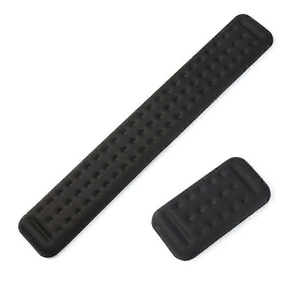Tangentbords handledsstöd, handledsstöd för tangentbord och mus, ergonomiskt set med tangentbords- och musmatta i memory foam