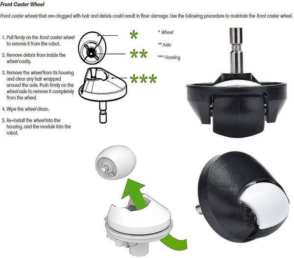 21 Vaihda Irobot Roomba E5 E6 I6 I6 + I3 I3 + I4 I4 + I7 I7 + I8