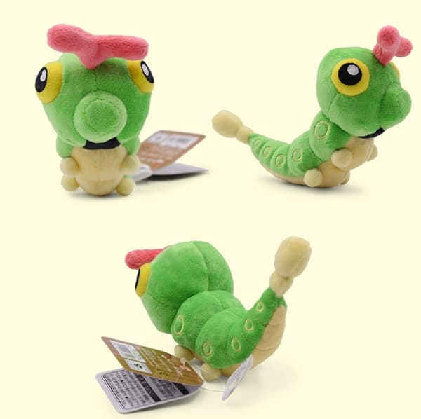 Fjärilslarv Scolipede Weedle Elf Plyschdocka Leksak Weedle