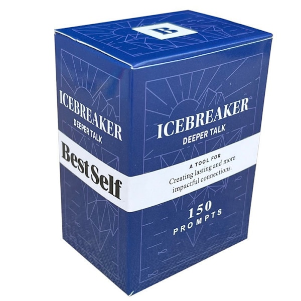 Icebreaker Isbrytare Mörkblå Rolig Grym Partyspel för Vuxna