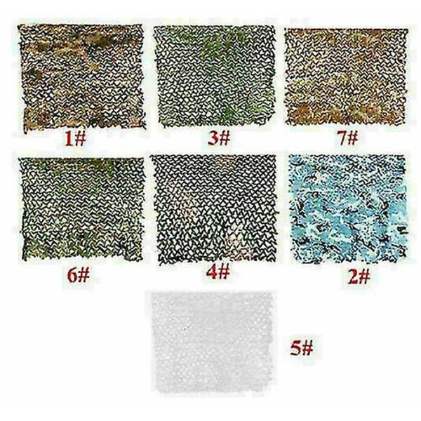 4m*6m Camo Net Jagt/skydning Camouflage Skjul Army Camping Woodland Netting Ukab