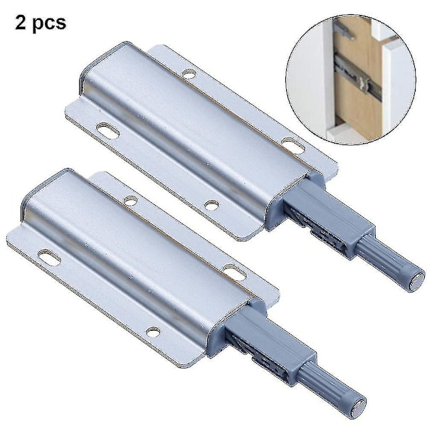 Dörröppnare 4-pack Tryck för att öppna Magnet Push Catch Låda Push Opener Skåpdörr Push Opener Magnetisk Catch Möbel Push Catch Möbeldörrlås