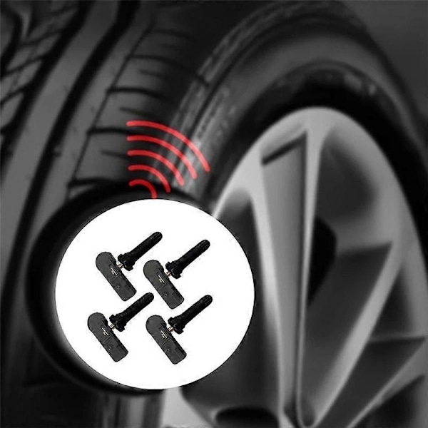 1 stk. Bil TPMS Dæktrykssensor 41990-34000 433MHZ til Ssangyong Actyon Korando Rodius System Sensor