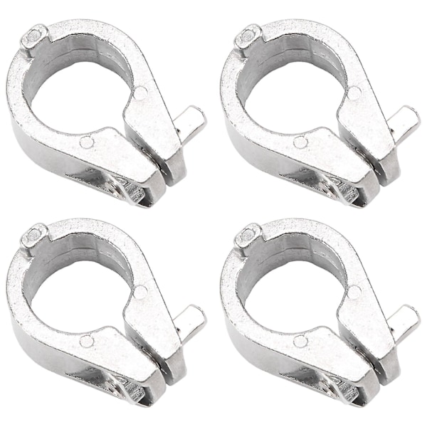 4 st Cymbalstativ Hinged Memory Lock för Trumma 22mm Fäste Rör Kit Montering Hårdvara