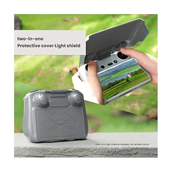 2-in-1 Kaukosäätimen Aurinkosuoja - Suojaava Kotelo Mini 3 Pro:lle