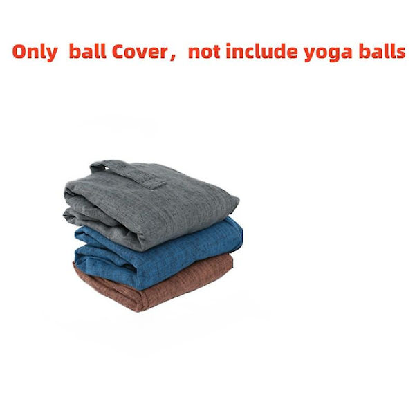 55cm/65cm/75cm/85cm Øvelsesbold Betræk Yoga Pilates Bold Siddebold Stolebetræk
