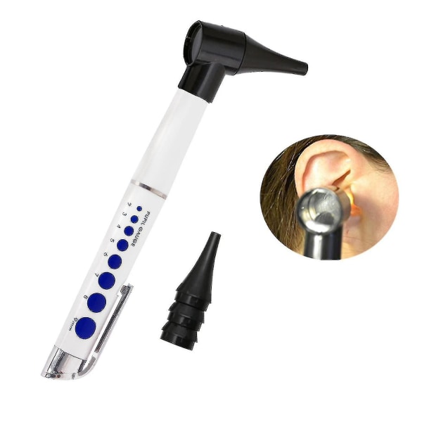 Otoskop Oftalmoskop Pen Lys Forstørrelses Pen Diagnostisk øretick