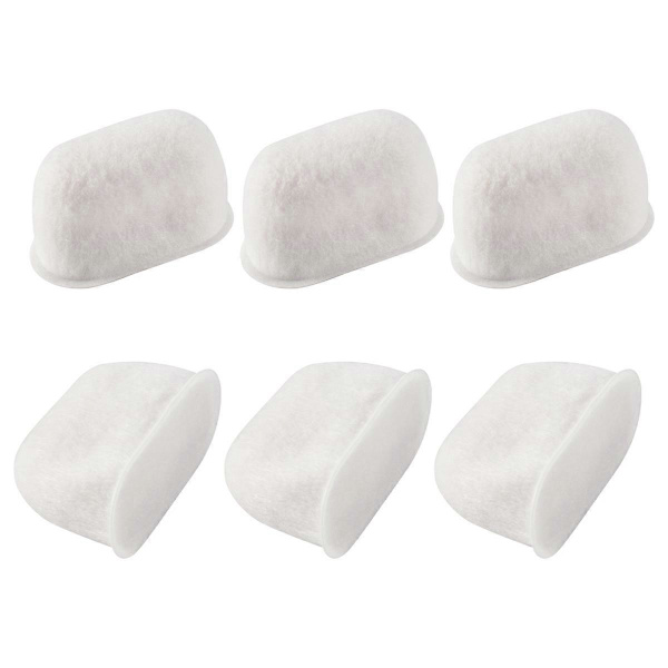 6-pack BWF100 Kompatibla Vattenfilter Lämpliga för Espressomaskin Vattenfilter Element