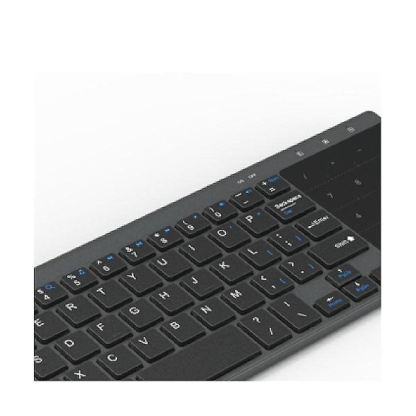 Slankt 2,4g trådløst tastatur med pekeplate Musnummer Numerisk USB trådløst tastatur for Android Wi