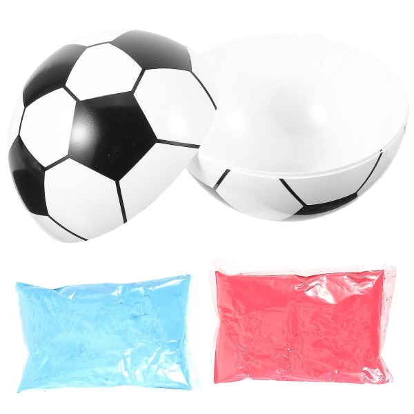 1 Set Gender Reveal Football Färgglada Puder Gender Reveal Party Supplies