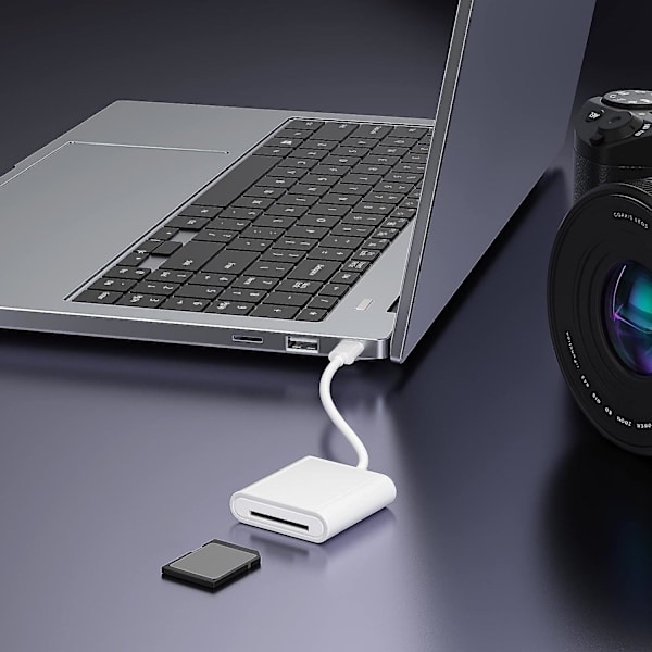 USB 2.0 till Typ-C SD-kortläsare - USB Typ C-läsare för SD-kort