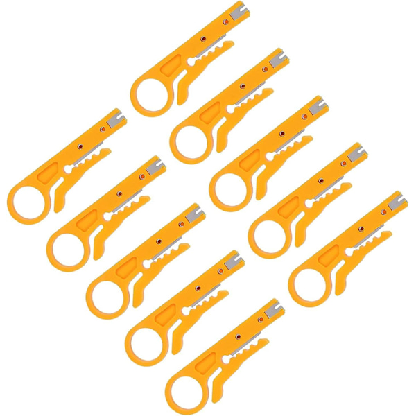 Nätverkskabelavskärare, 10 st mini kabelavskärare, för CAT5, CAT5e