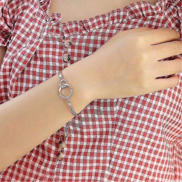 Vennskapsarmbånd gave til bestevenn Glitter håndleddsmykker Justerbar lengde for jenter