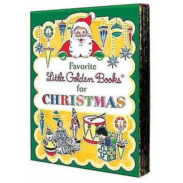 Favoritt små gyldne bøker til jul 5 boksett av forskjellige