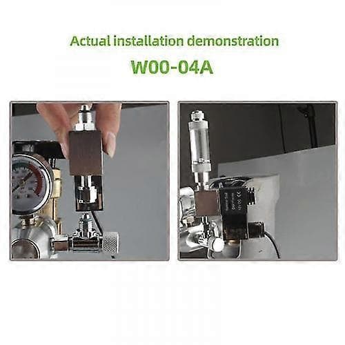 Magnetventil for automatisk karbondioksidsystemregulator for akvarium