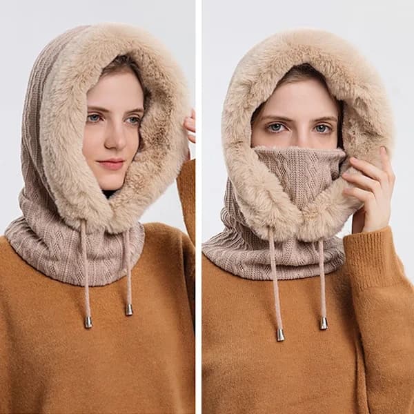 Kylmän sään hattu - beige