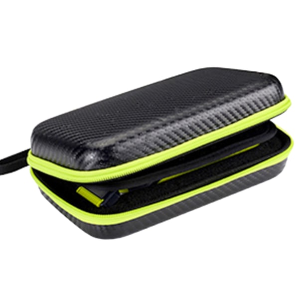 Hårdt etui organiseringspose til barbermaskine, rejsetaske opbevaringsboks cover lynlåspose til Oneblade Qp2520, Qp2530, Q